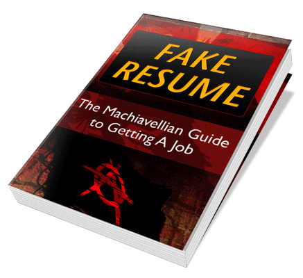 how to write resume fake resume book flat